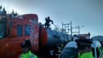 Salford Barton Moss campaigners lock on to lorries